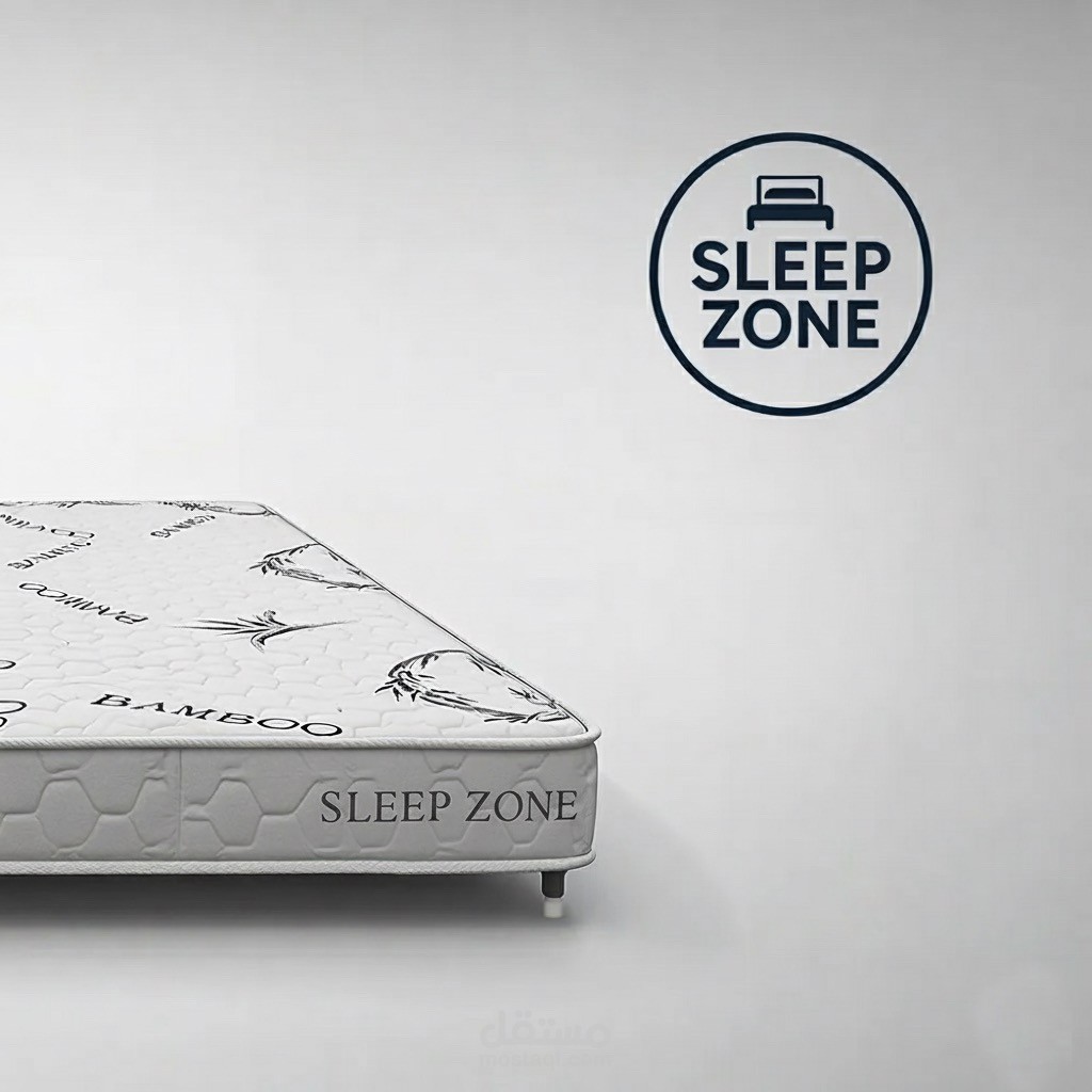 إنشاء موقع و منشورات تسويقية لشركة sleep zone