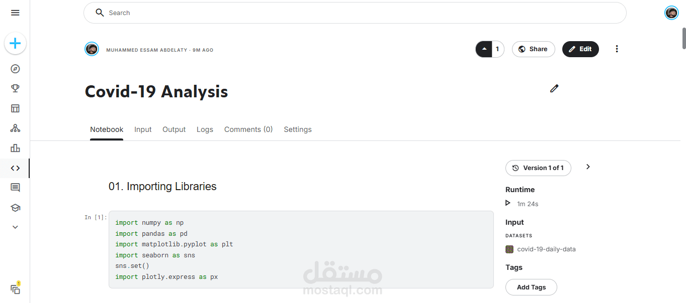 Covid-19 Analysis (EDA)