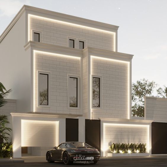 تصميم واجهه خارجيه