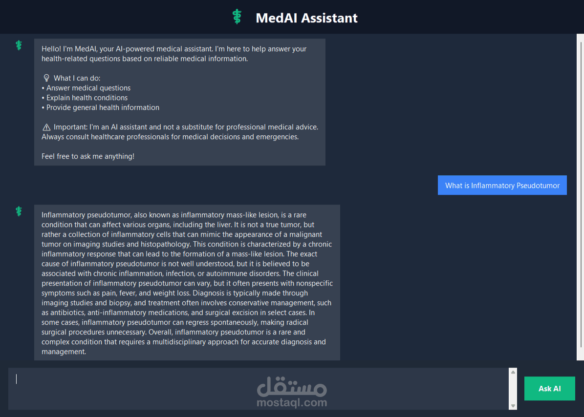 MedAI Assistant