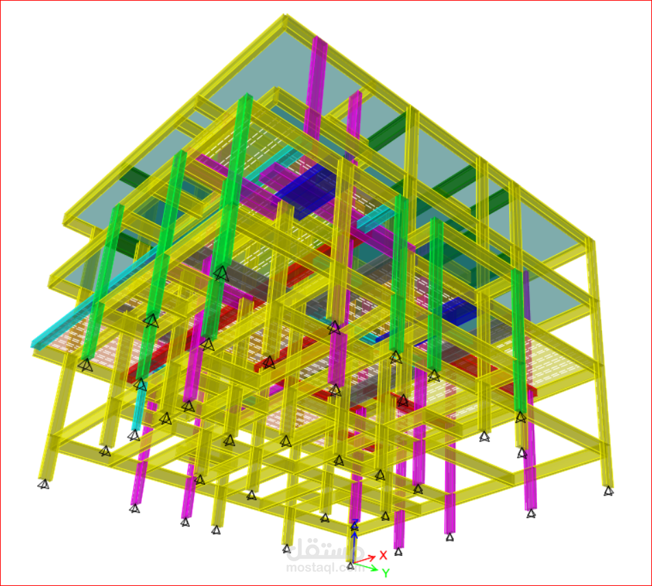 bim modeling , structural design and shop drawing of king khaled airport