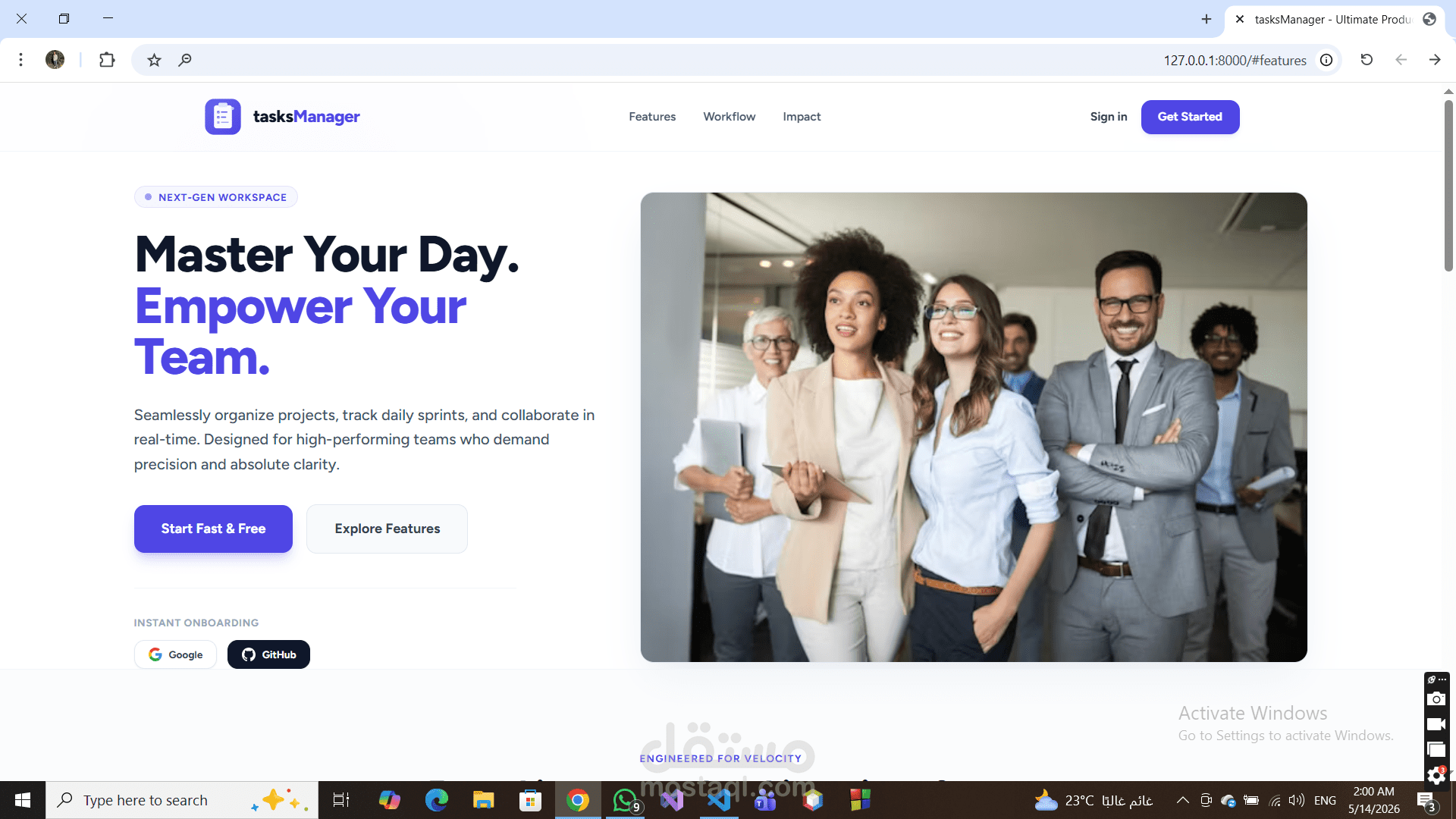 TasksManager | نظام متكامل لإدارة المهام احترافي باستخدام Laravel