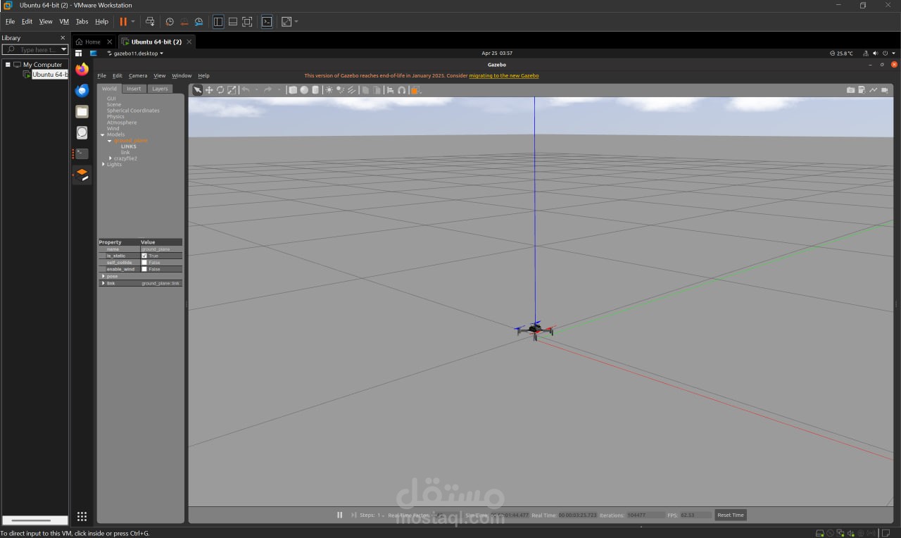 Robot Control using ROS