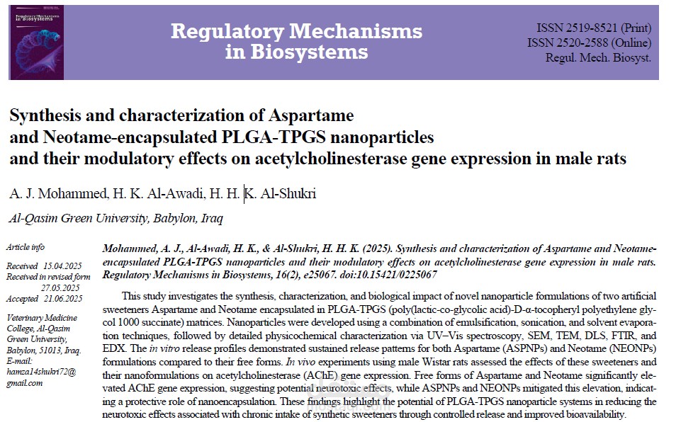 Synthesis and characterization of Aspartame