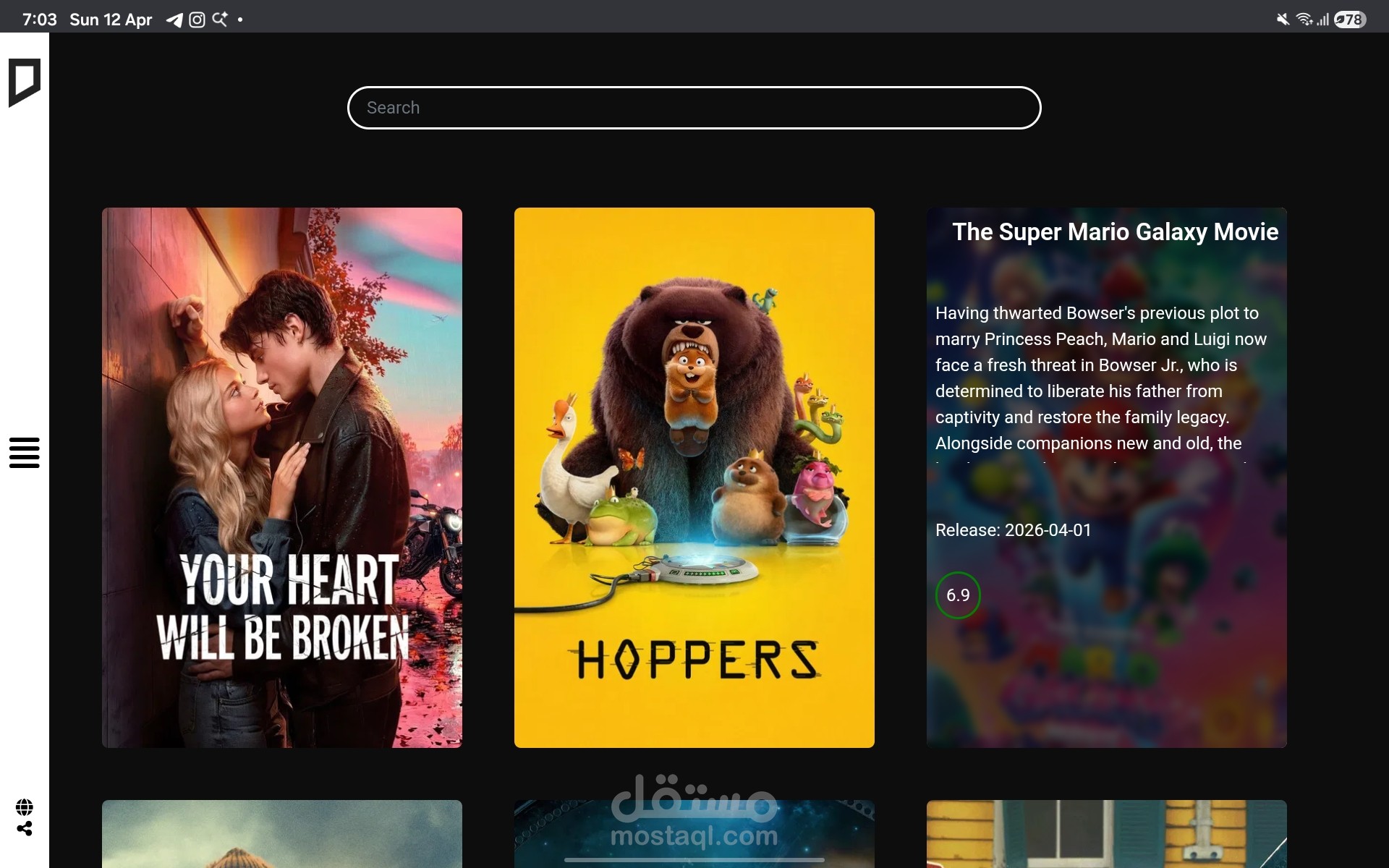Movie app