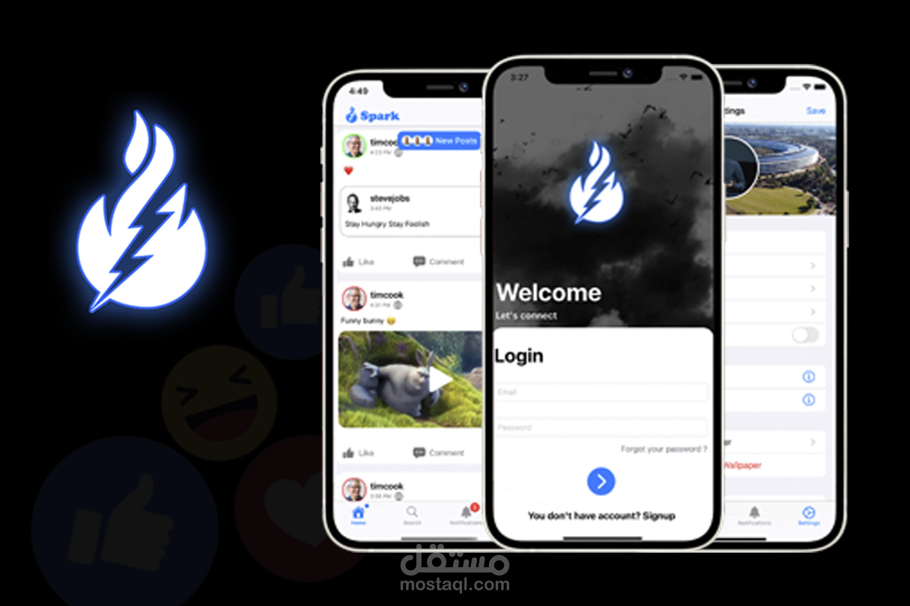 Spark - iOS Social Network Platform