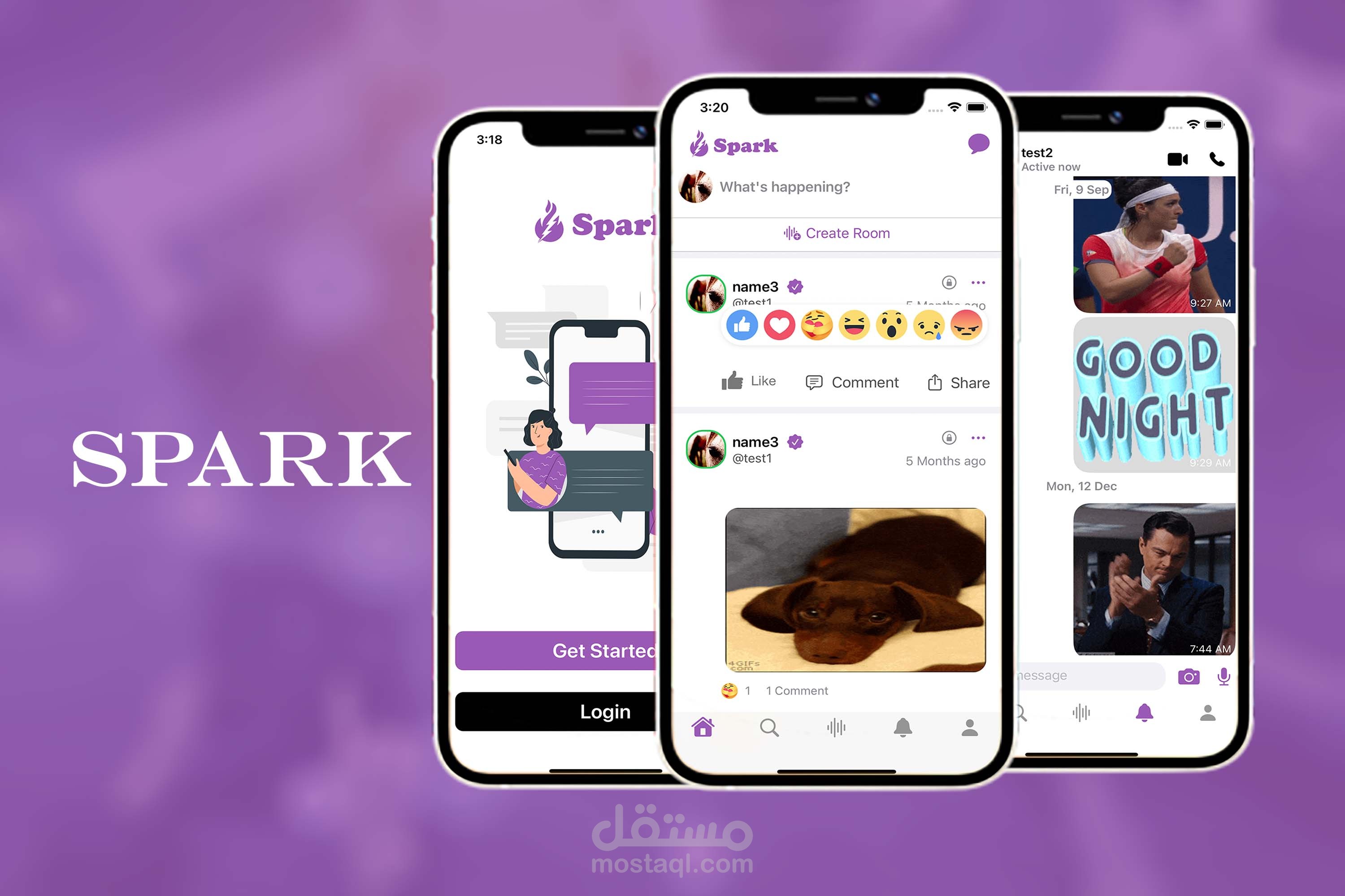 Spark Pro - Advanced Social media app