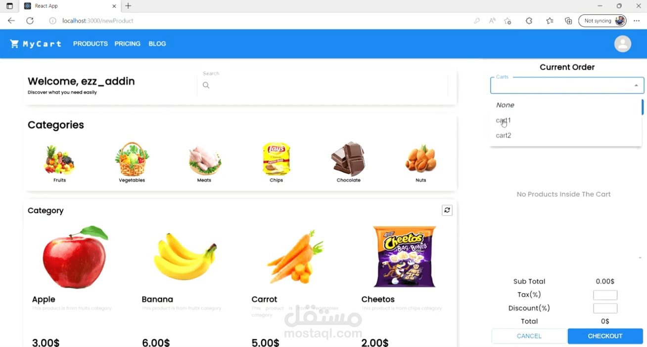 Point of sale system