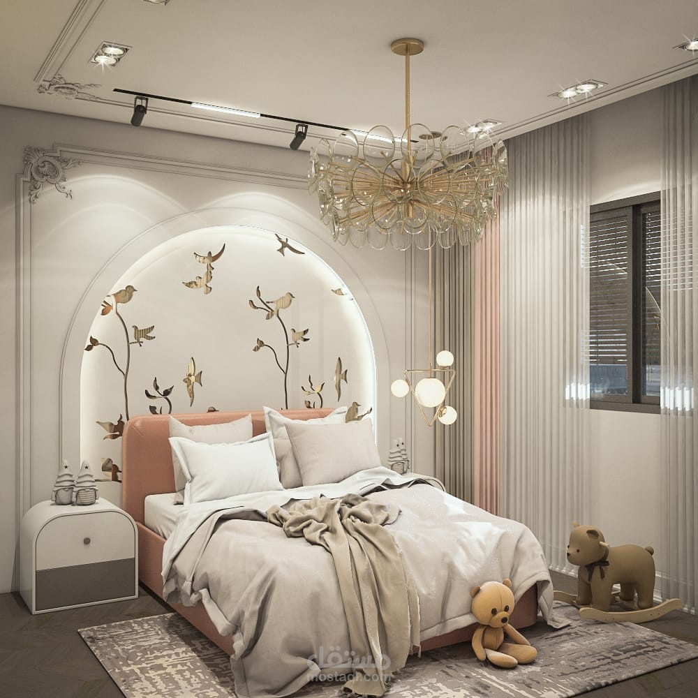 3d design لغرفه بنت