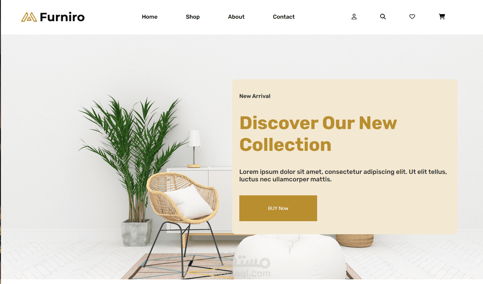 Furniro E-commerce Website