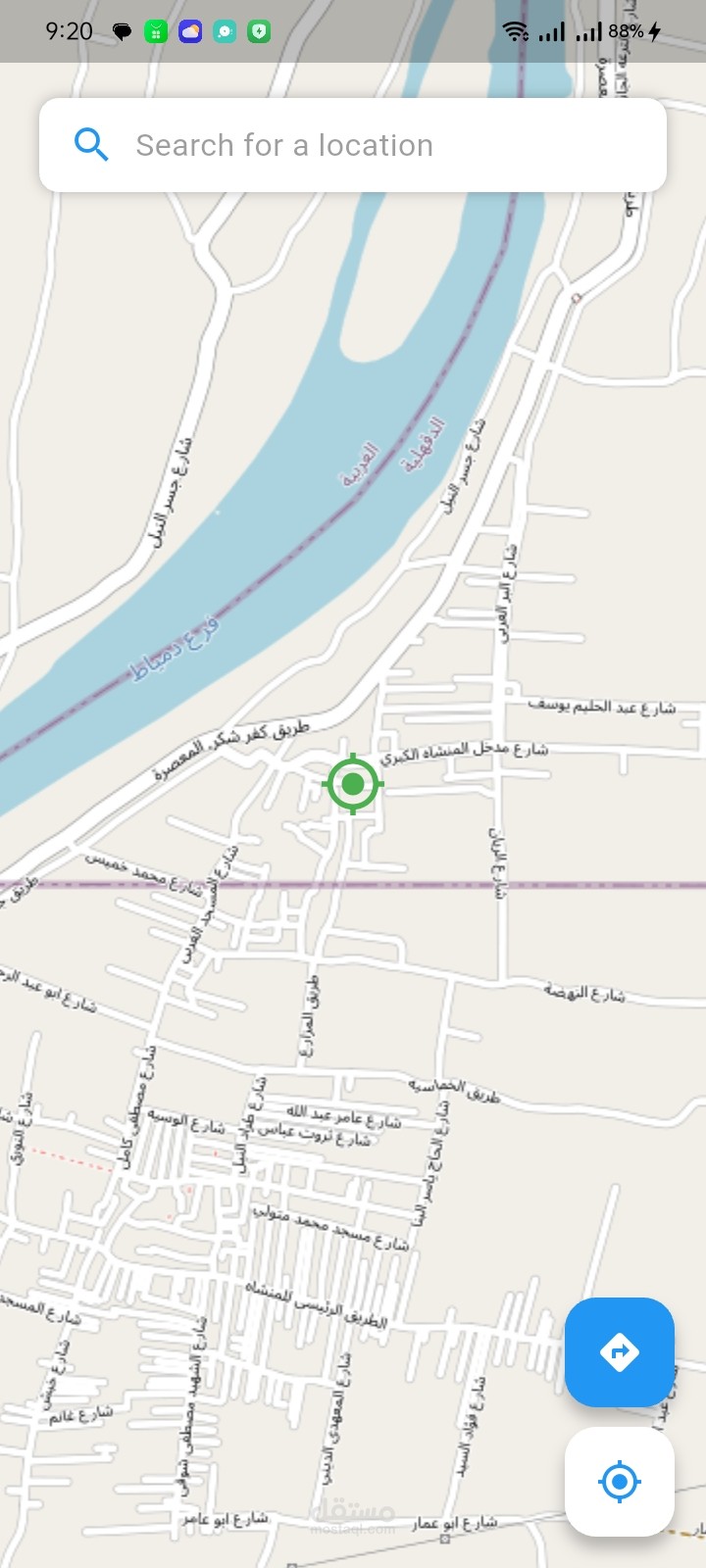 Flutter Maps App – Location, Search & Route Tracking