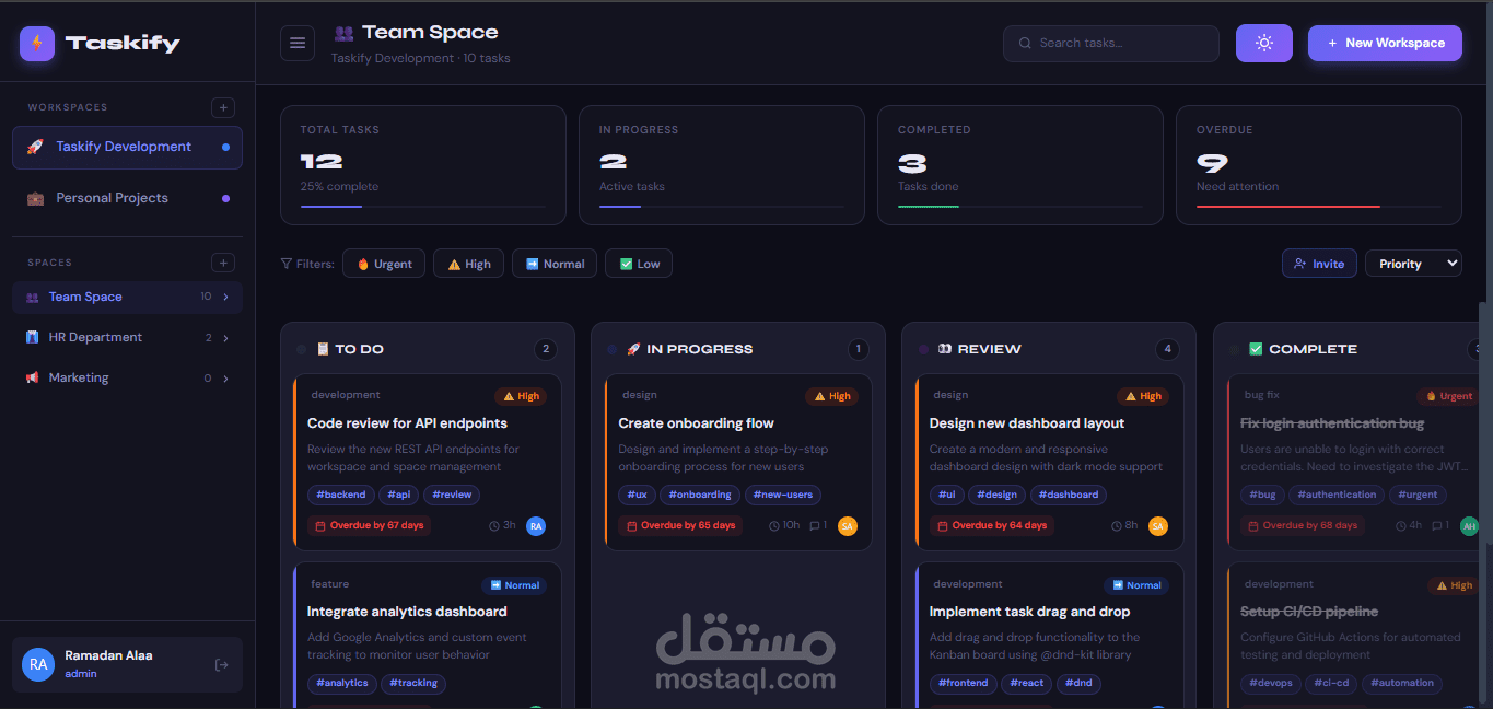 Taskify – Collaborative Task Management Platform