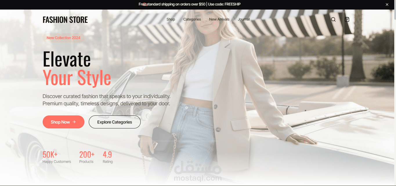 Shopix – Fashion E-Commerce