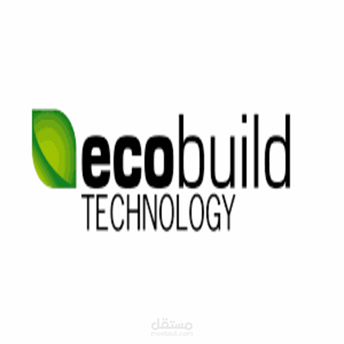 شعار "EcoBuild"