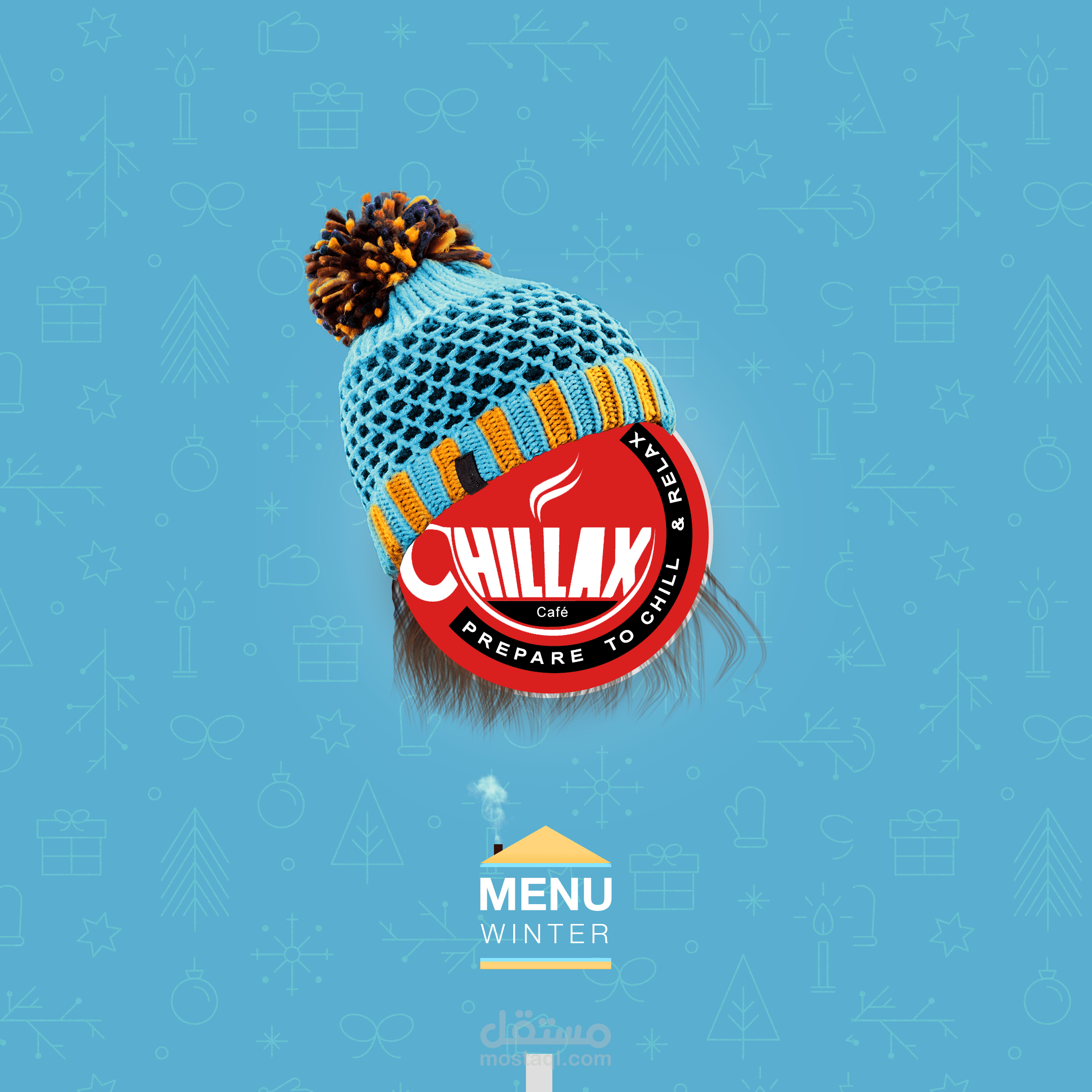 Chillax cafe | logo & menu