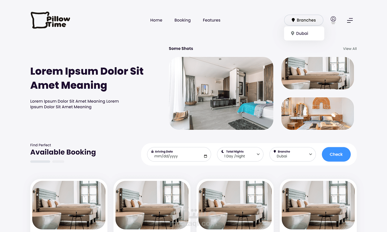 منصة Hostel لتأجير الغرف Pillow Time