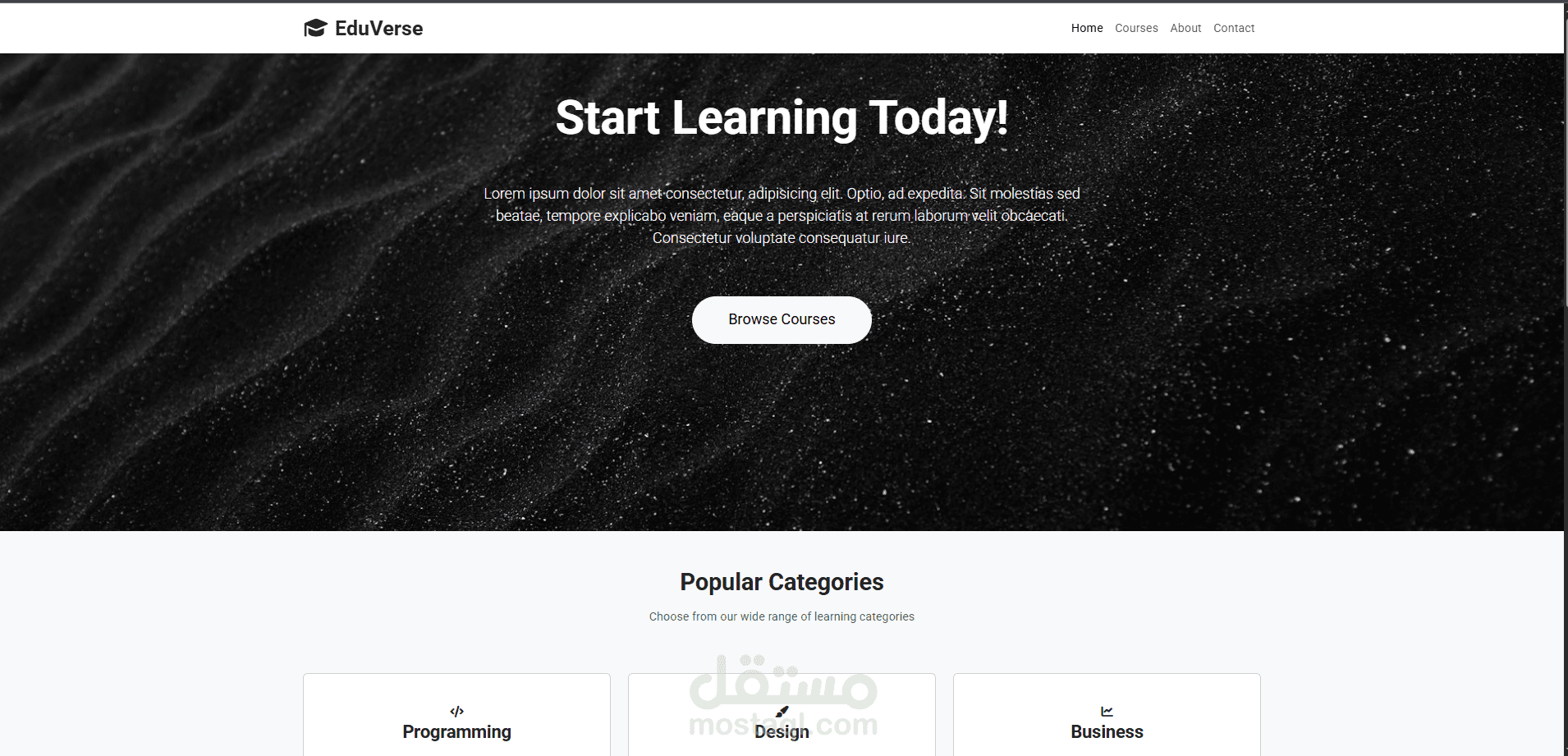Educational Website