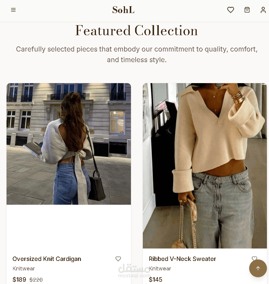 website for women's fashion