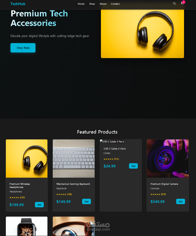 the tech accessories web site
