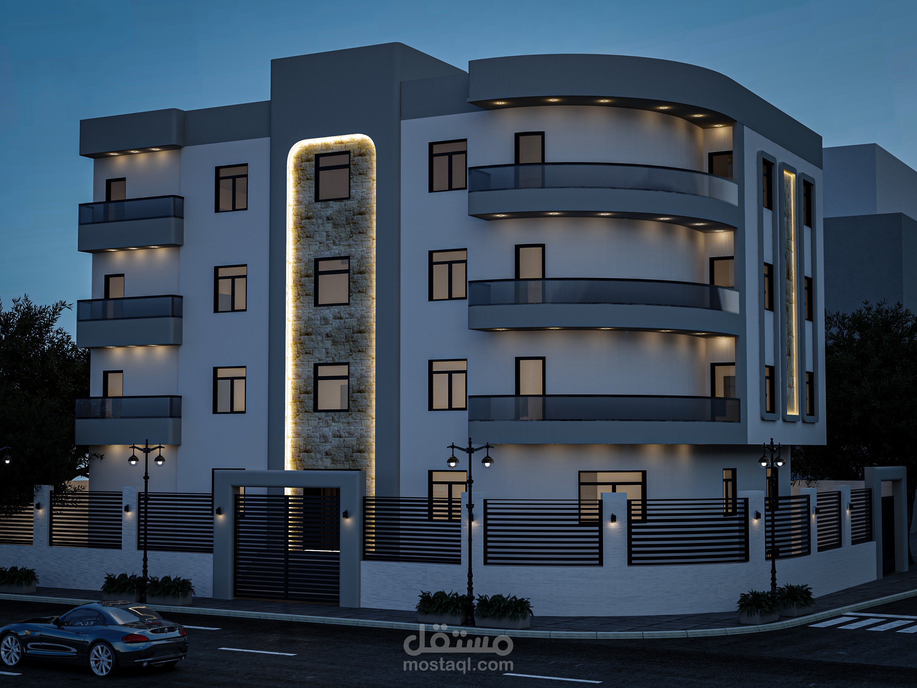 Exterior design Residential unit