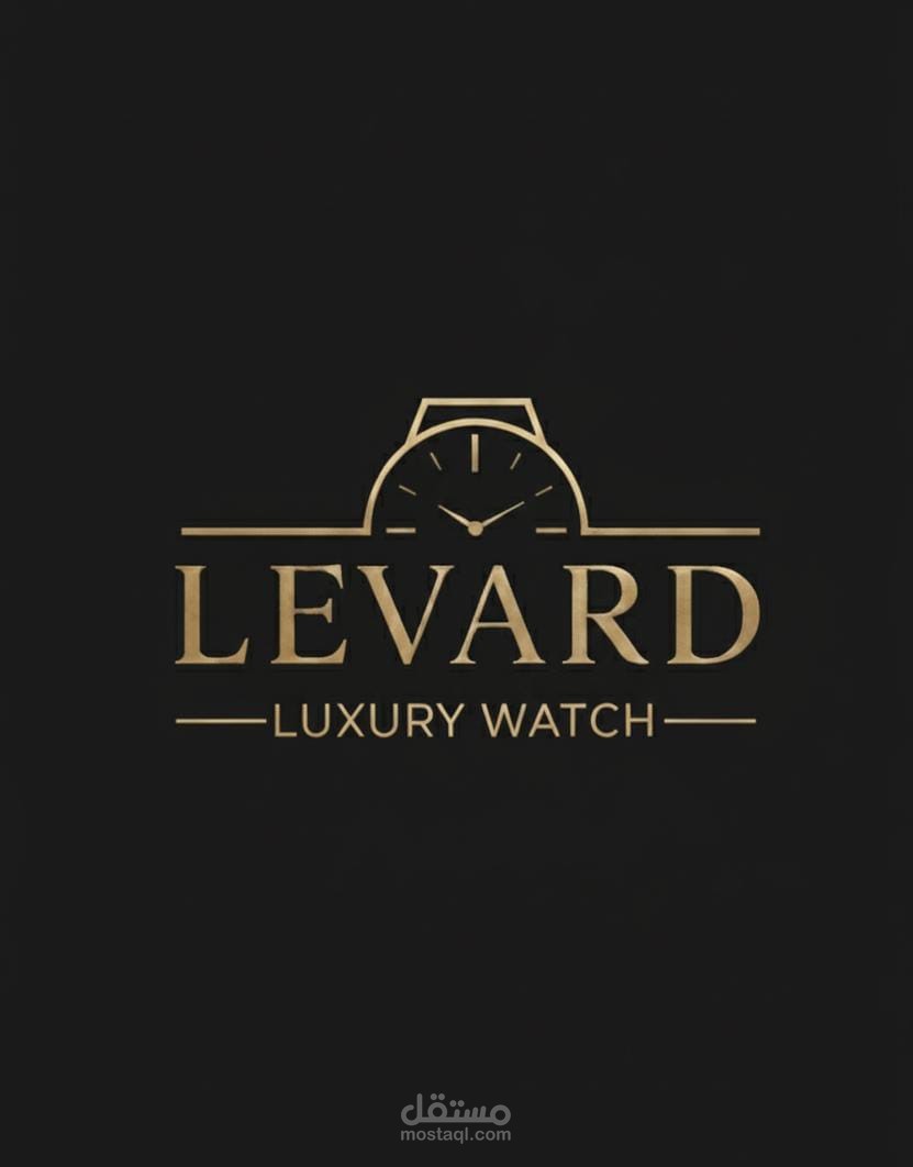 تصميم شعار شركة LEVARD – Luxury Watch