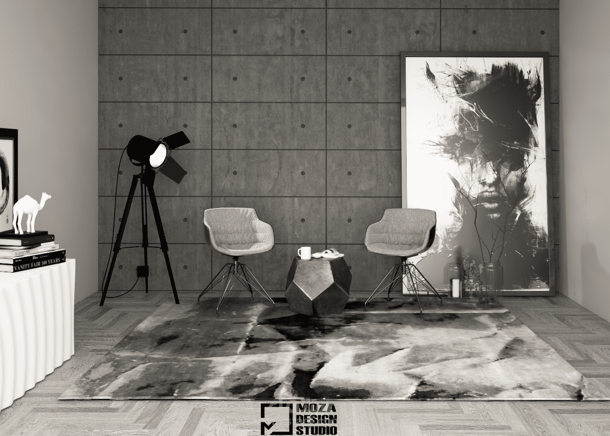 تصميم بسيط لحجرة