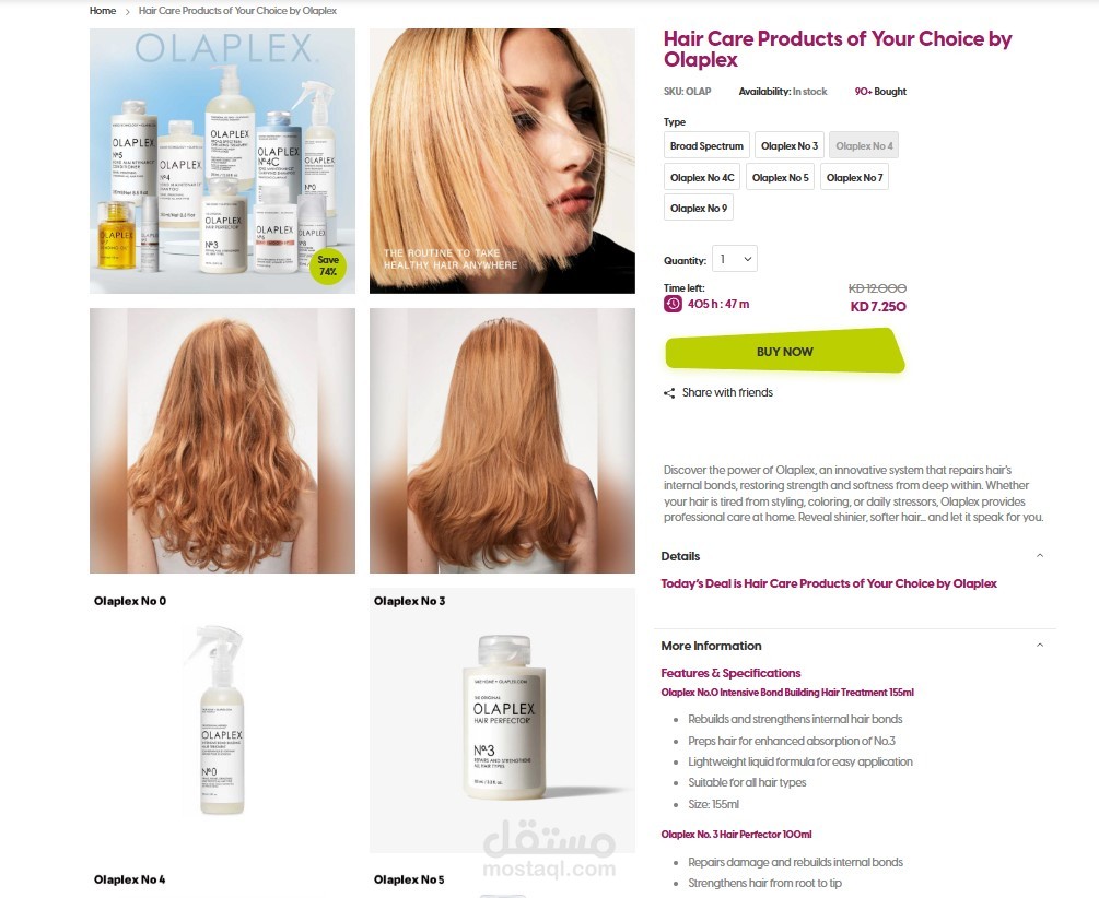Hair Care Products By Olaplex