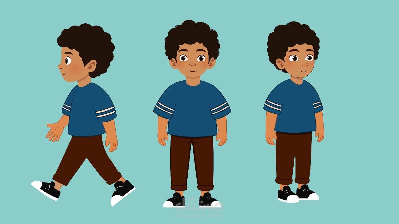 تصميم ورسم شخصية باستخدام Adobe illustrator