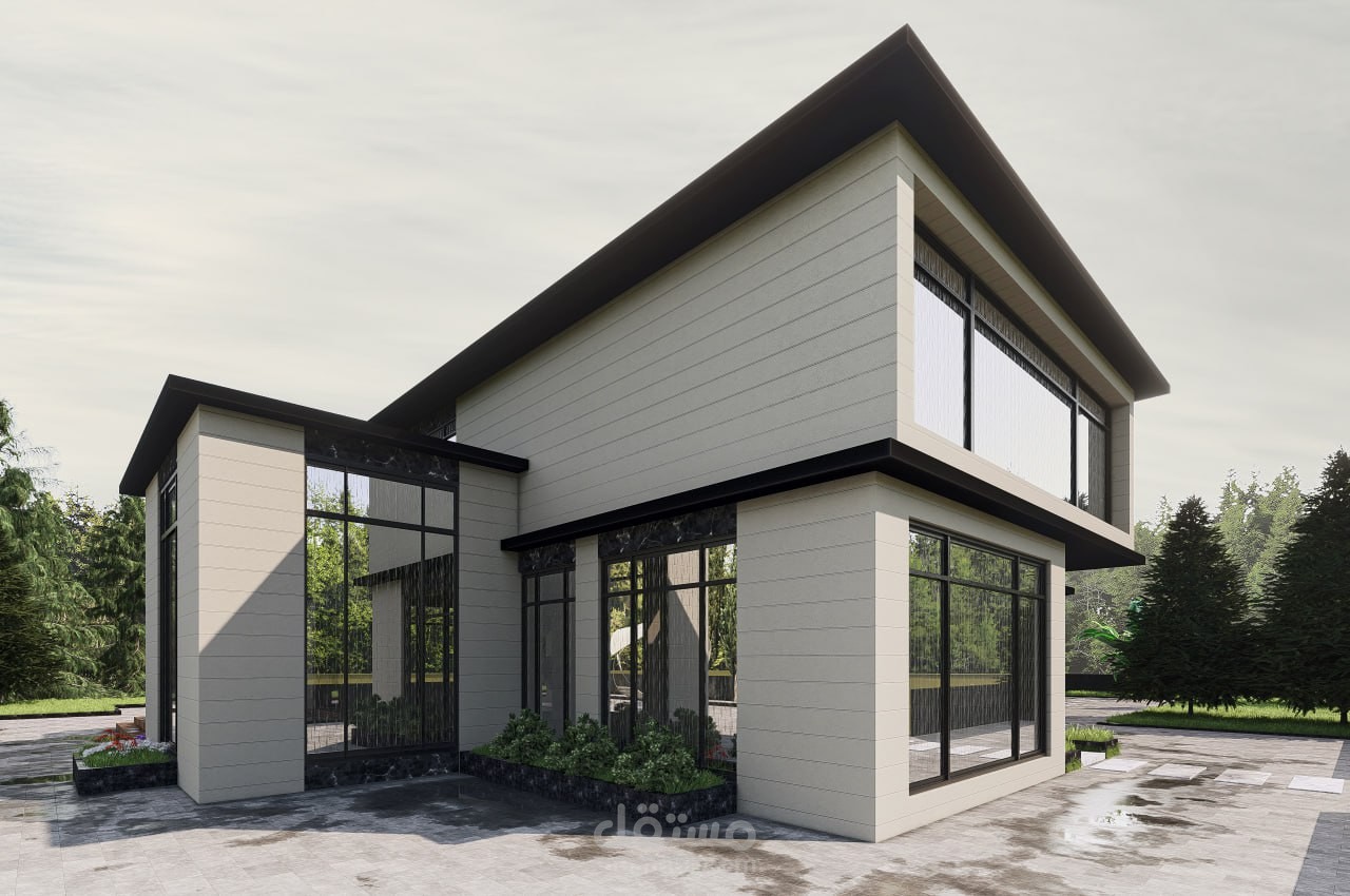 تصميم فيلا عصرية