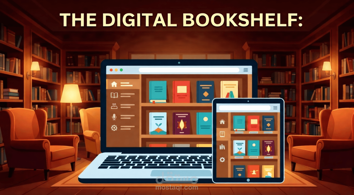 متجر إلكتروني لتصفح الأعمال الأدبية - Online Book Store