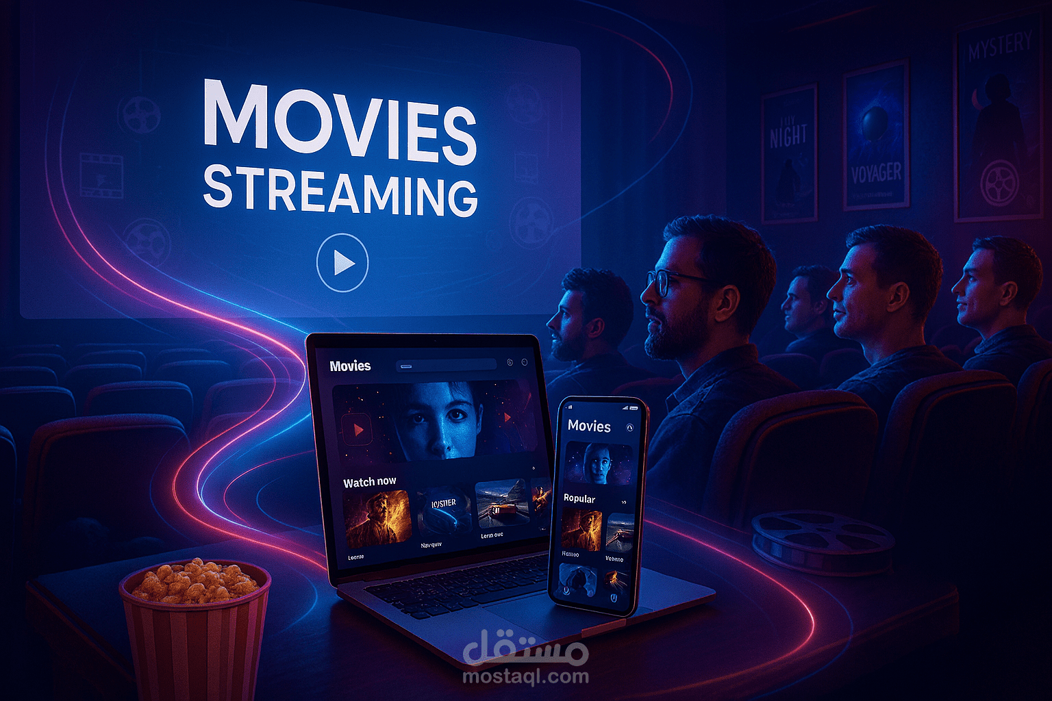 مشروع لتصفح الافلام و  المسلسلات