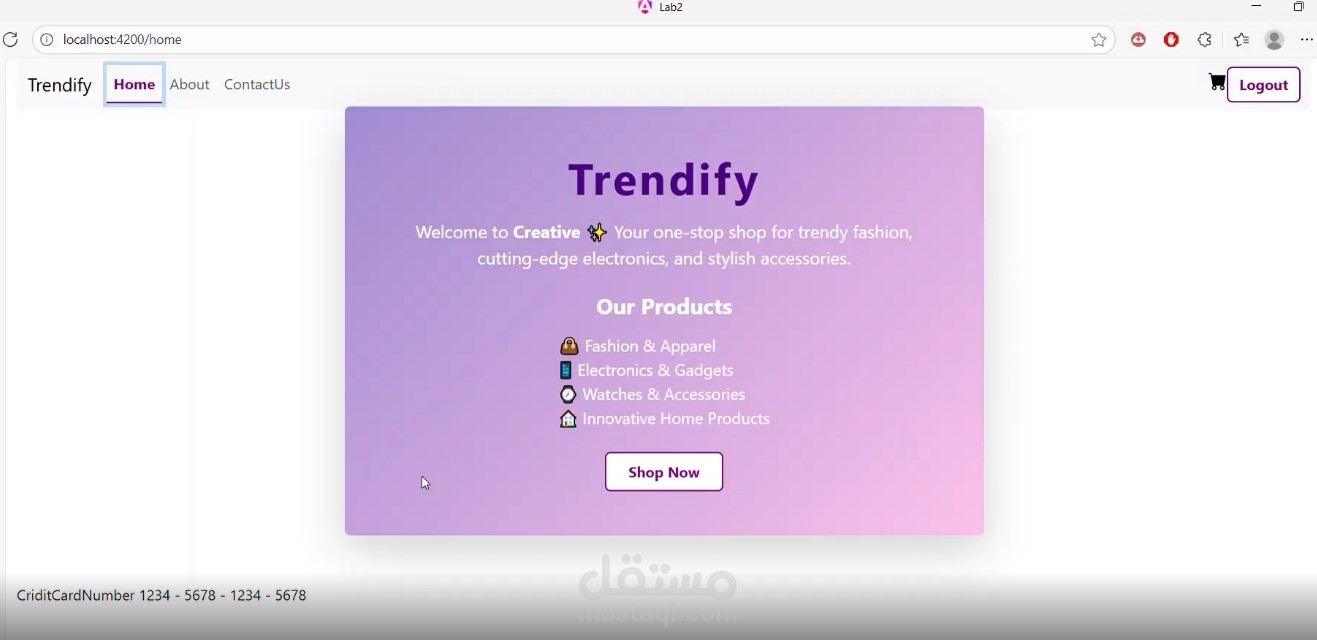 E-commerce System – نظام متجر إلكتروني متكامل