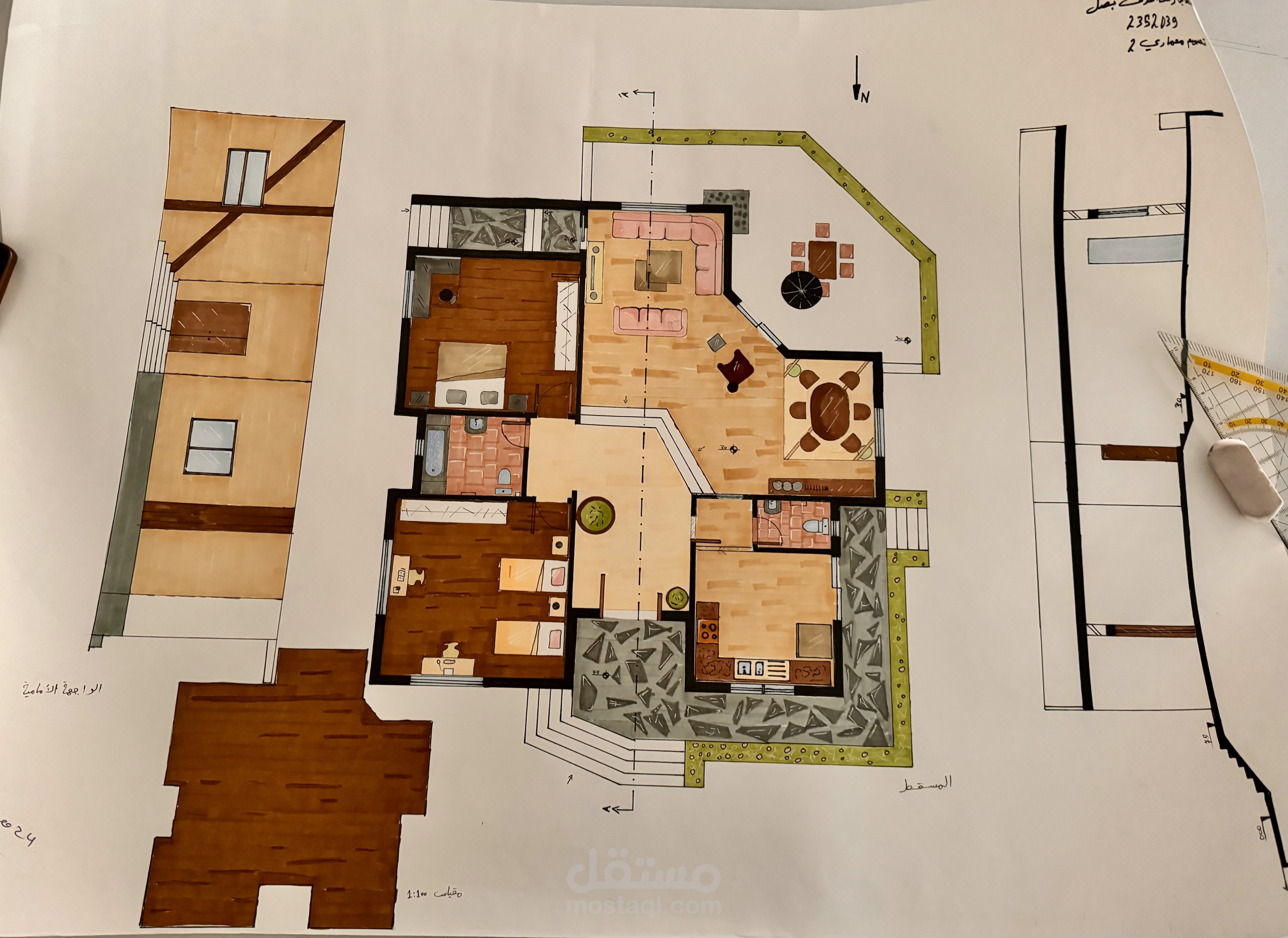 تصميم بيت سكني
