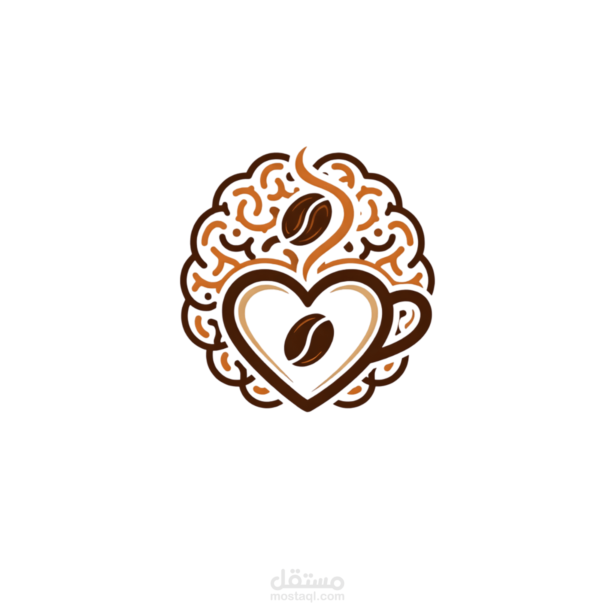 Coffee Love Logo Design – Perfect for POD Brands