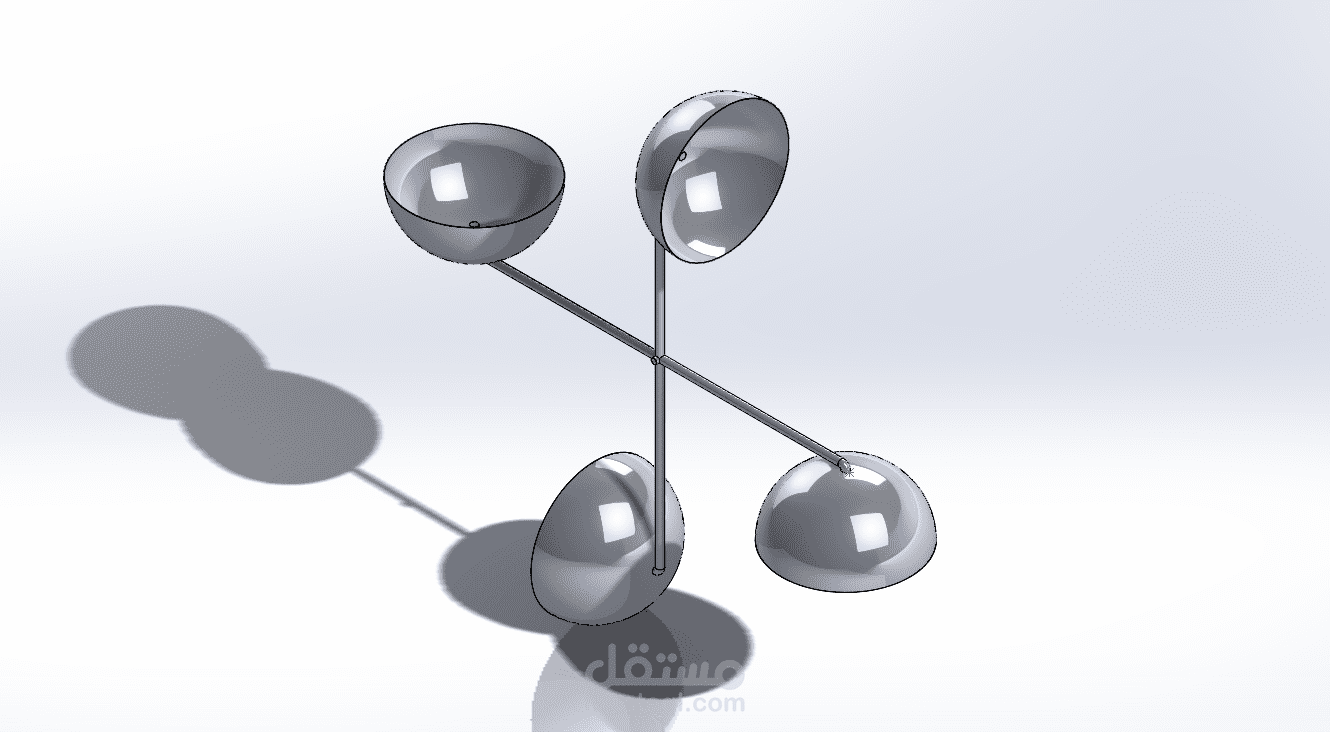 تصميم آلية دوران ميكانيكية لتحويل الحركة الميكانيكية إلى طاقة كهربائية