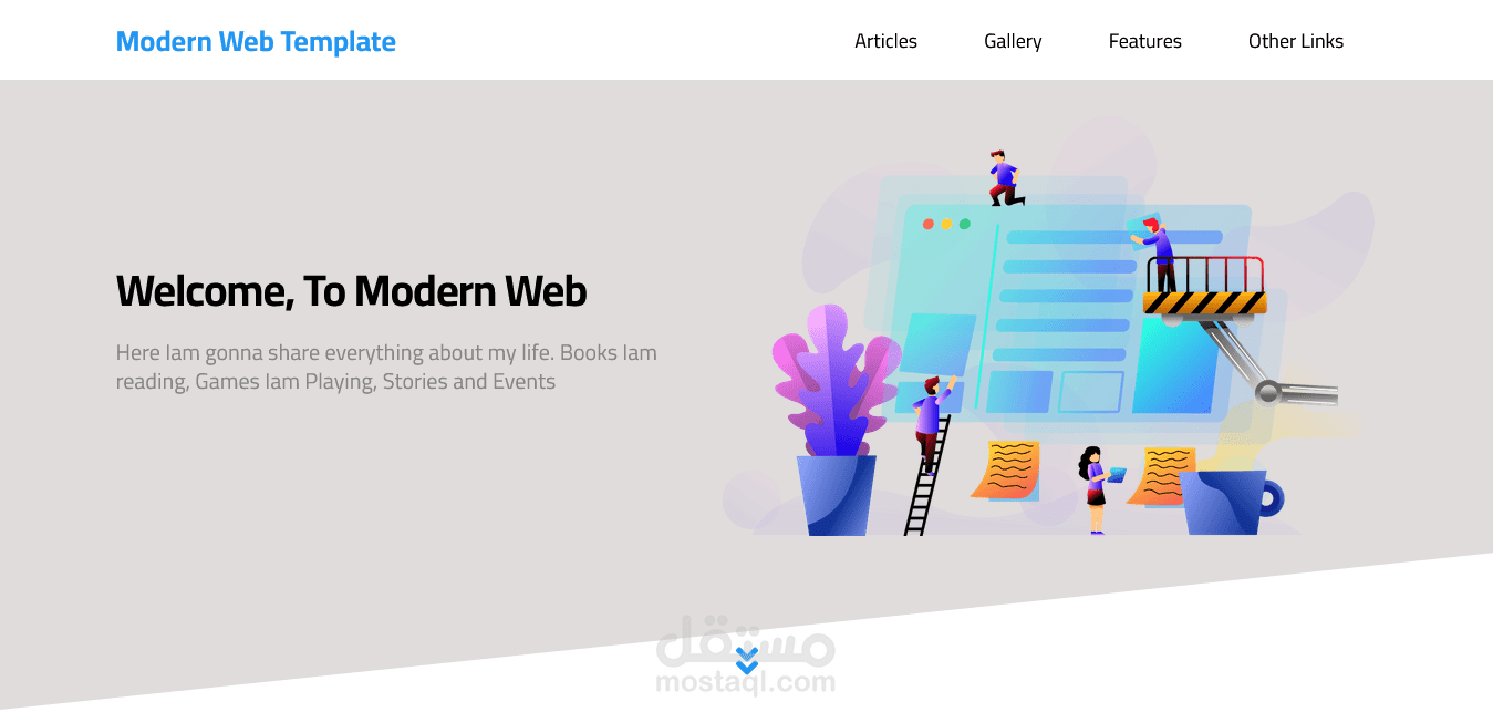 Modern Web Template
