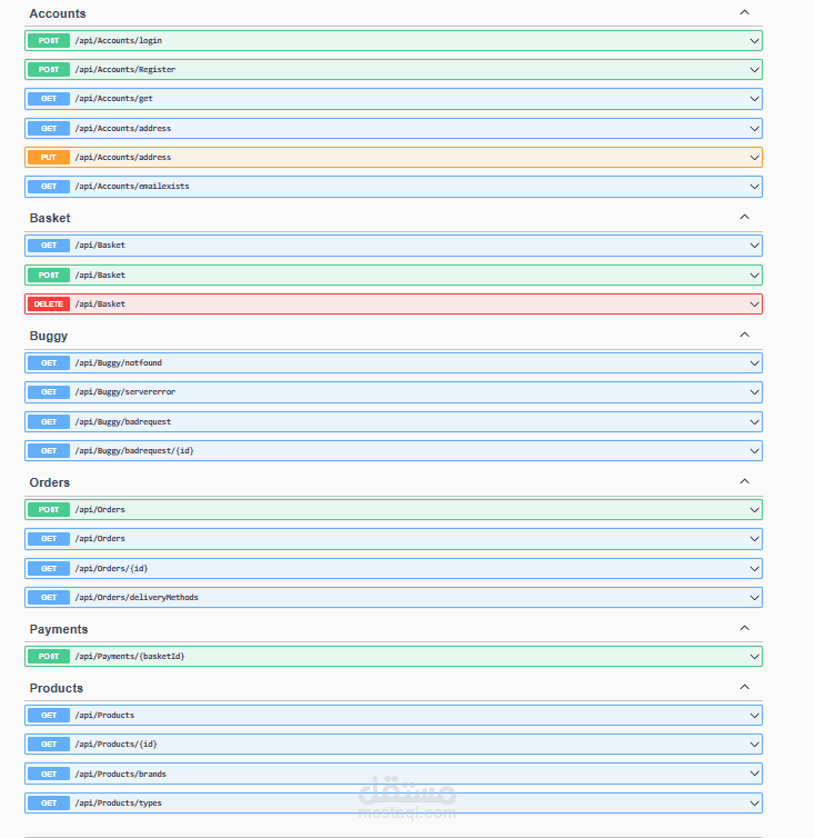 ASP.NET Core، Web API، RESTful، C#، SQL Server، Entity Framework، JWT، Redis، Swagger، Postman، Backend Developer، .NET، Clean Architecture، Paymob، Stripe،
