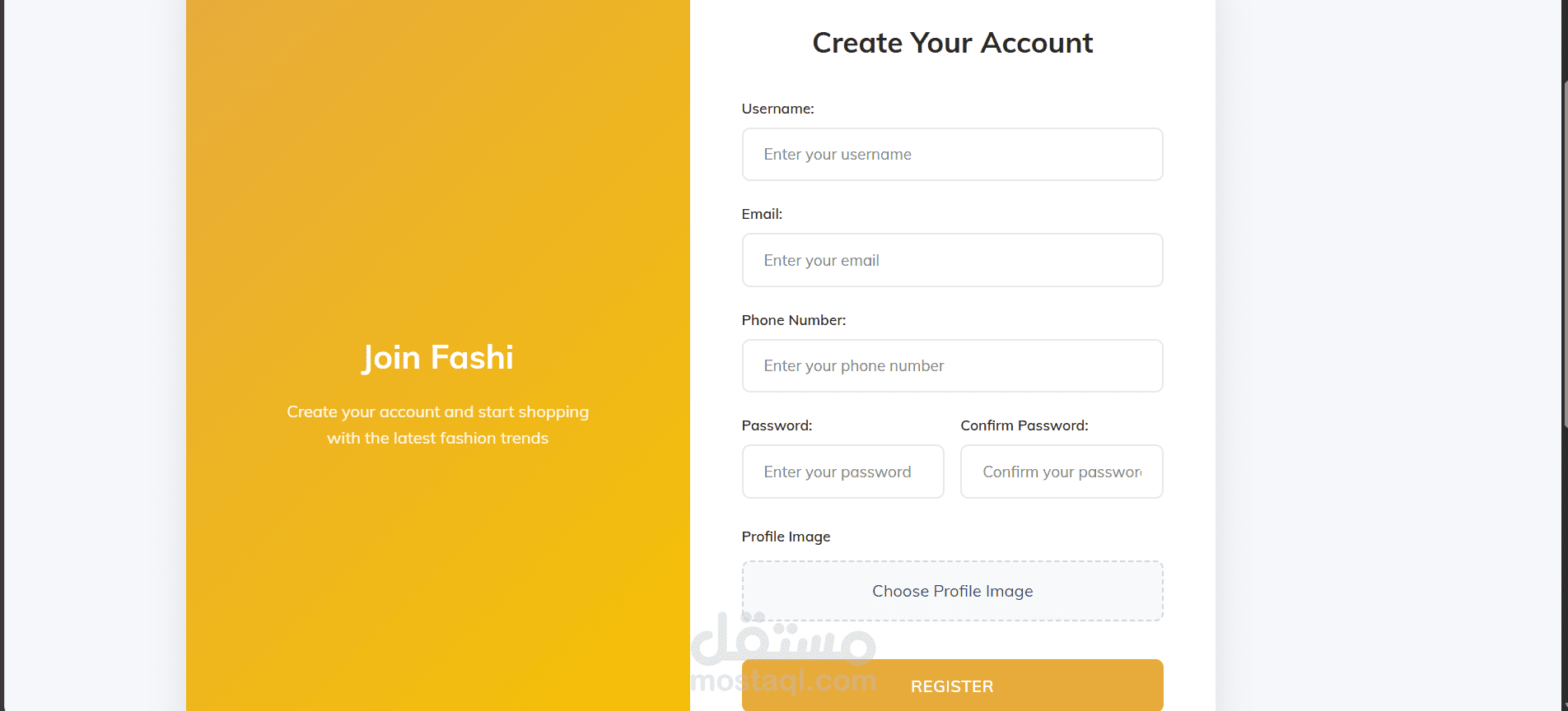 Ecommerce web Application