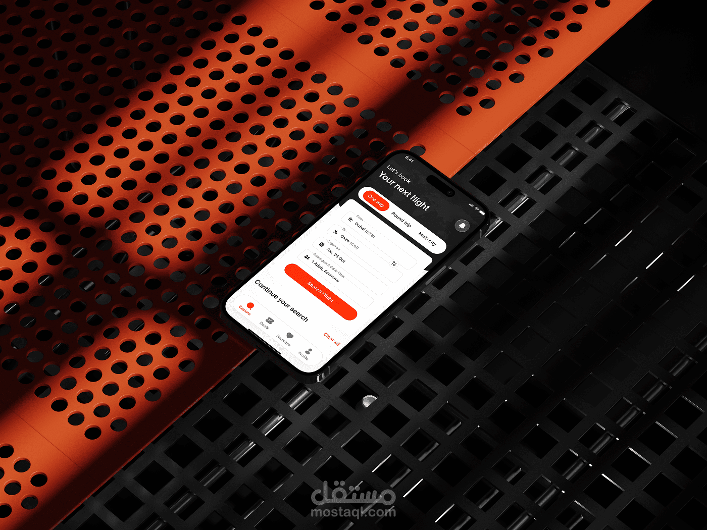 Flight metasearch app