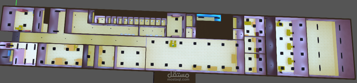 تصميم ودراسة الإنارة الداخلية والخارجية باستخدام برنامج DIALux evo