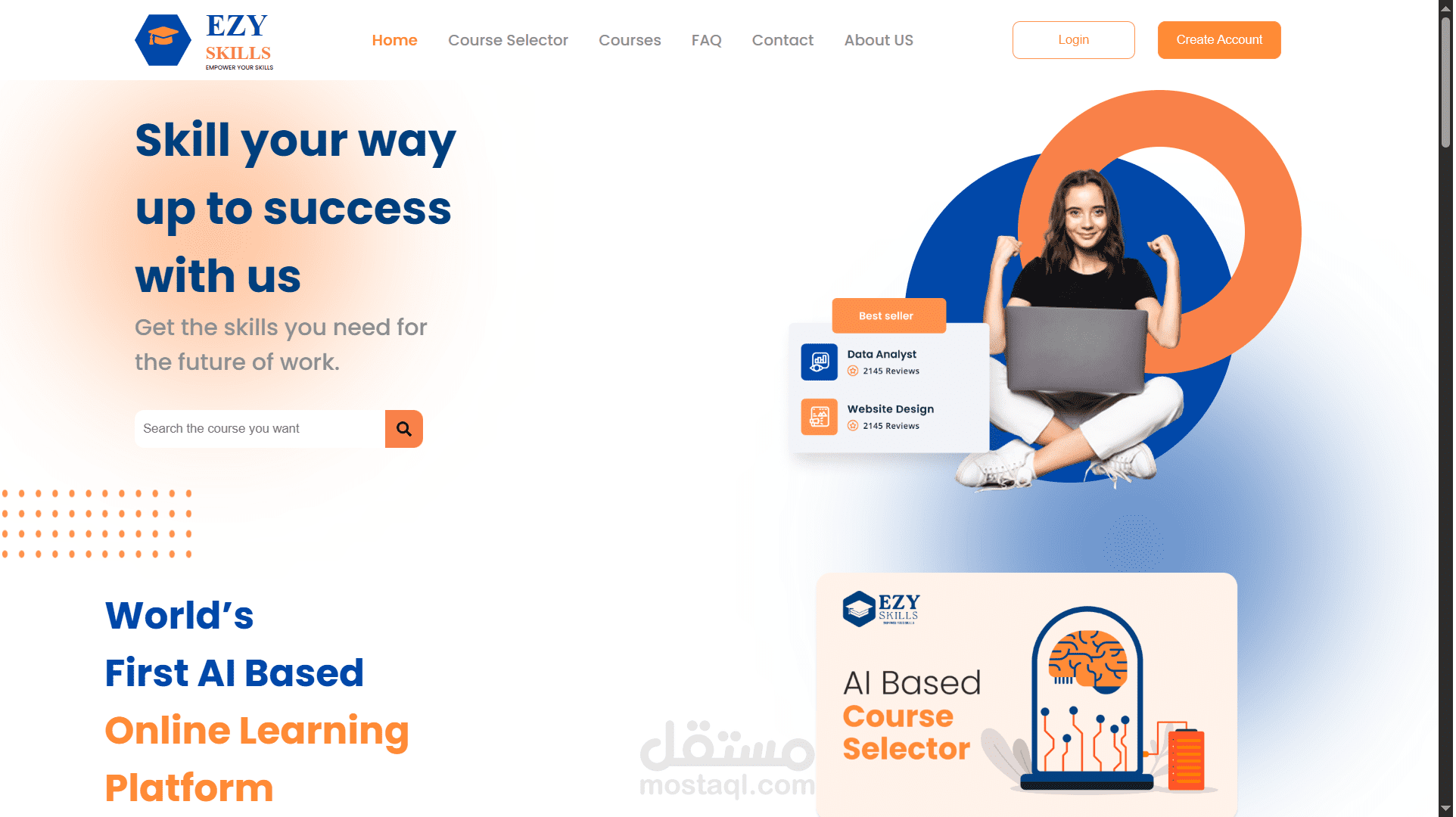 EZYSKILLS – منصة تعليمية ذكية (EdTech)