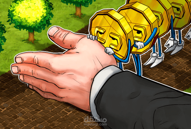 التدوين على وورد بريس لمدونة تهتم بالعملات الرقمية.