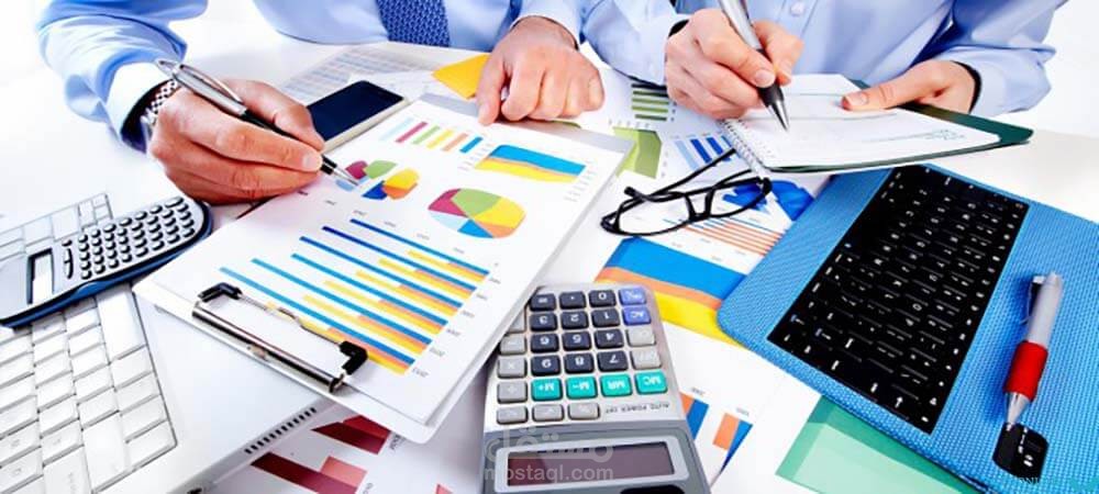 اعداد المراكز المالية والميزانيات العمومية واقرارات القيمة المضافة والارباح والخسائر وكسب العمل