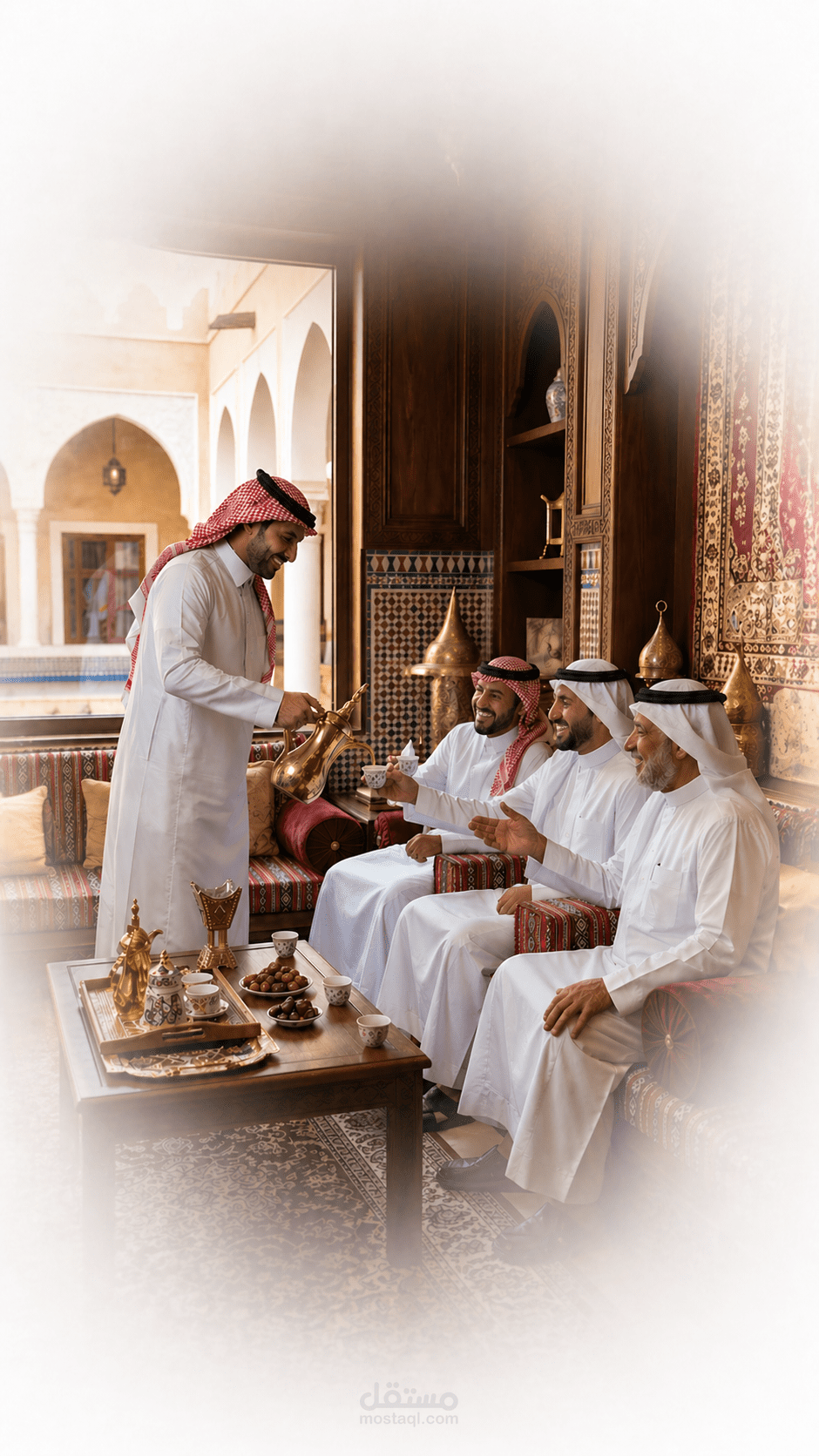 إعلان "بارنز" التخيلي: مزيج بين عبق التراث السعودي وتقنيات الذكاء الاصطناعي المستقبلية