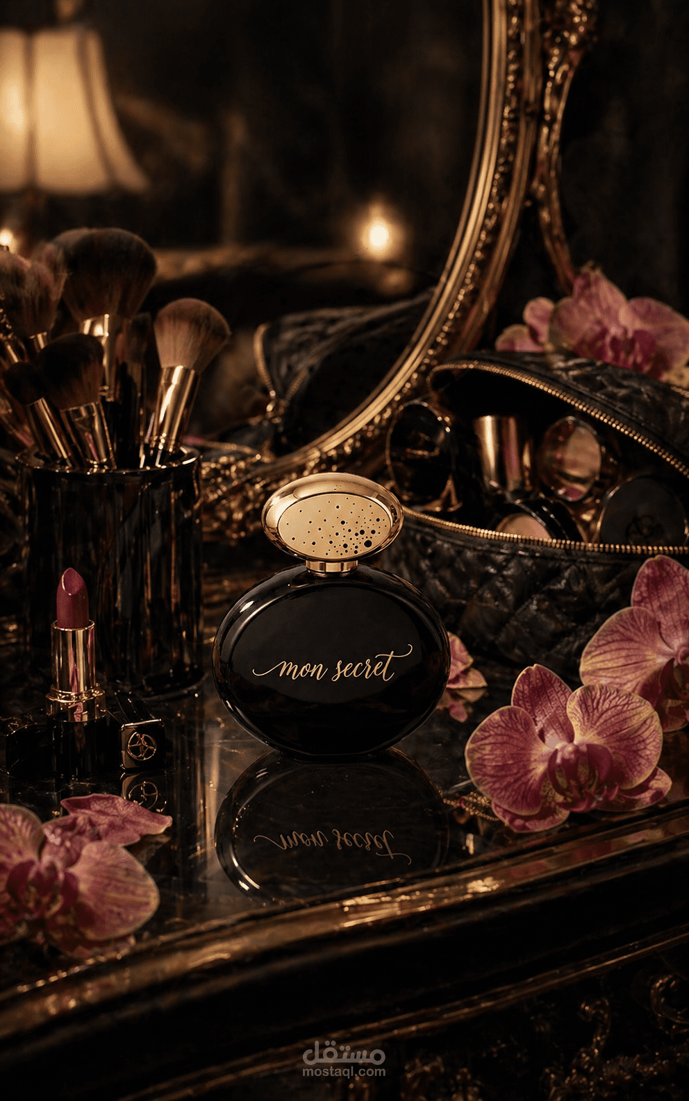 إنتاج إعلان عطر "Mon Secret" بتقنيات الذكاء الاصطناعي