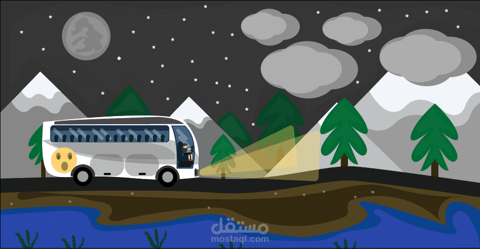 رسم فلات ديزاين