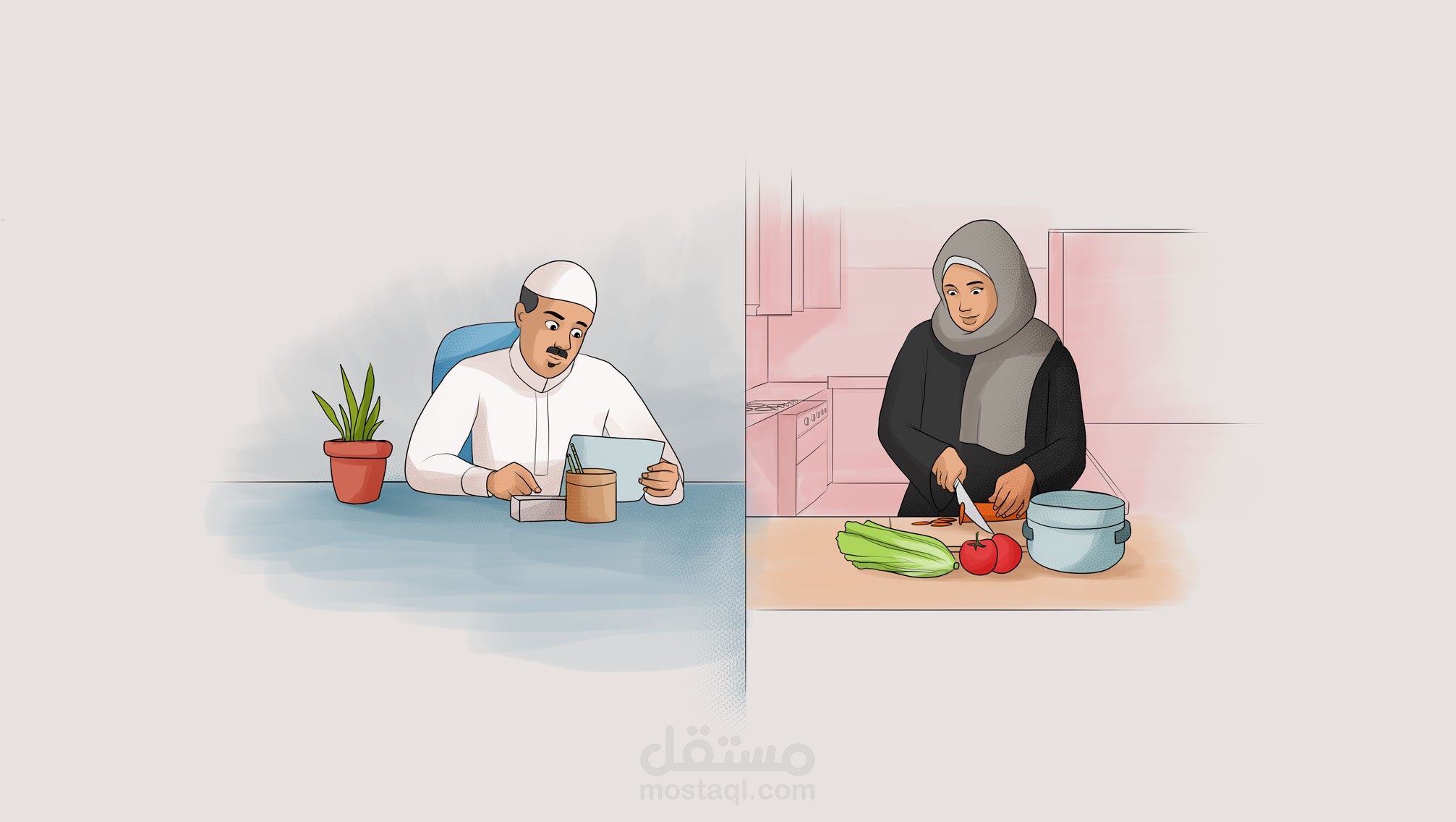 موشن جرافيك بتقنية الوايت بورد