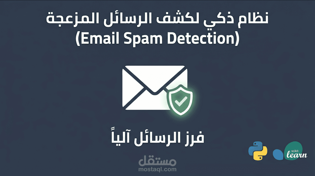 نظام ذكي لكشف الرسائل المزعجة (Email Spam Detection) باستخدام Bernoulli Naive Bayes