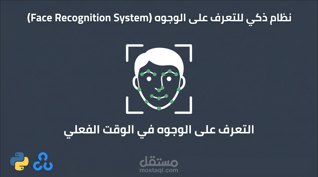 نظام ذكي للتعرف على الوجوه في الوقت الفعلي (Real-time Face Recognition).