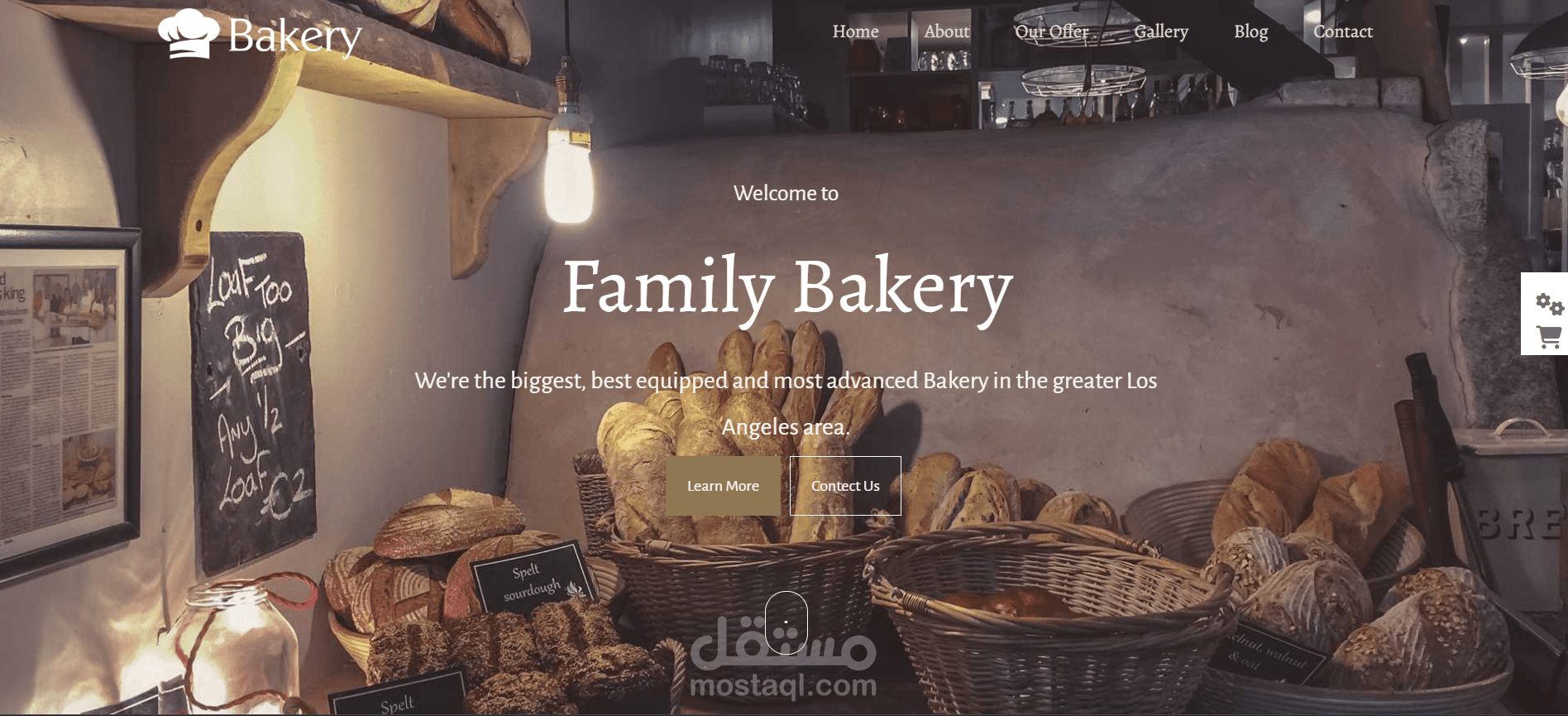Bakery Website